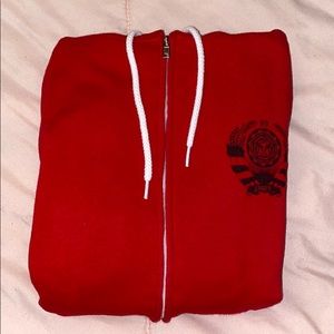 Red Obey Hoodie